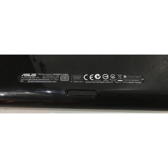 Genuine Asus AK1L Wireless Keyboard Only NO Receiver! Used ~Ships Same Day~ - Picture 6 of 12